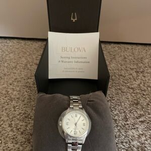 Bulova Watch | Metal and Silver Color